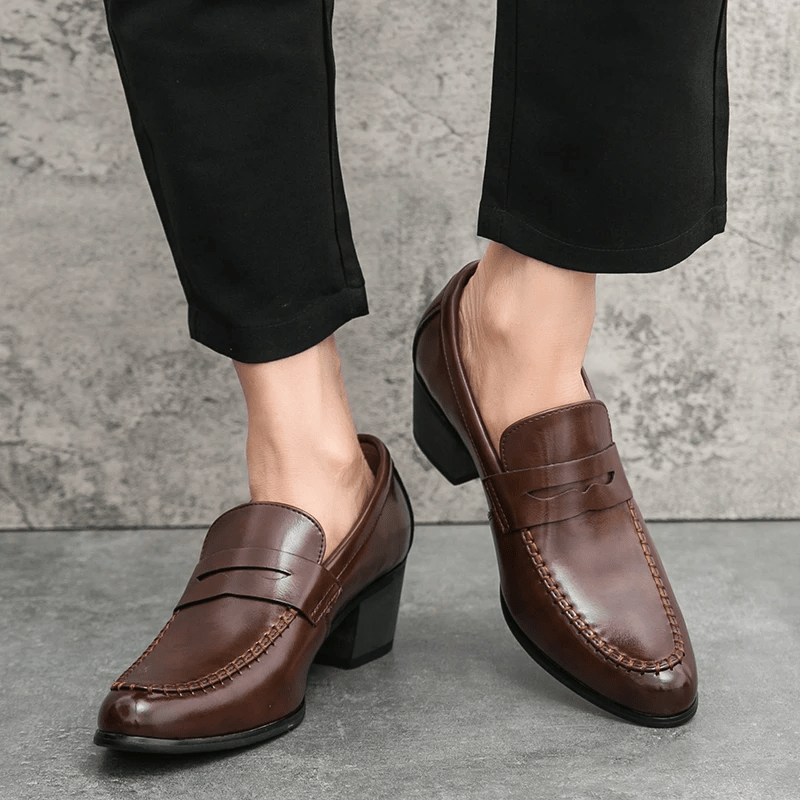 Genezia Genuine Leather Loafers