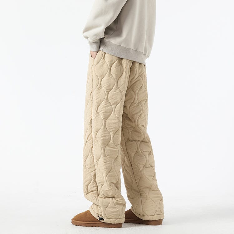 Unisex Fleece Flow Quilted Pants