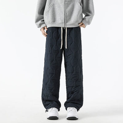 Unisex Fleece Flow Quilted Pants