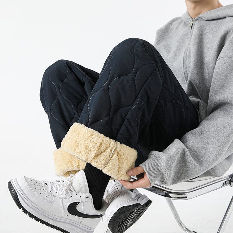 Unisex Fleece Flow Quilted Pants