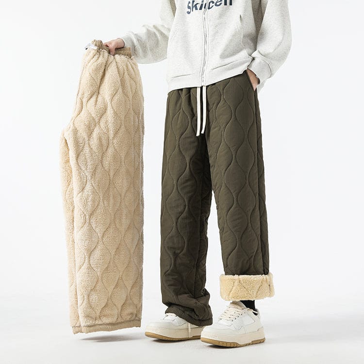 Unisex Fleece Flow Quilted Pants