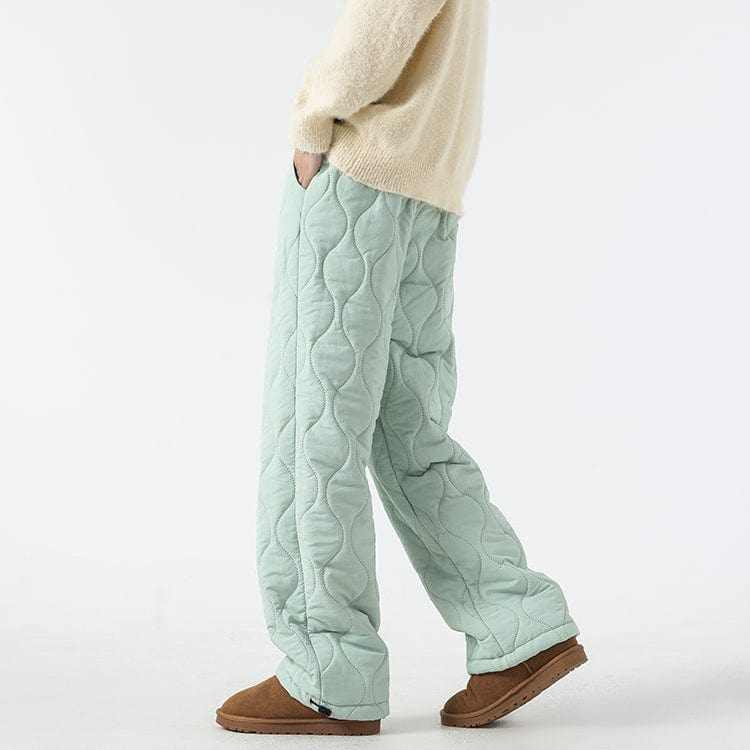 Unisex Fleece Flow Quilted Pants