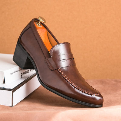 Genezia Genuine Leather Loafers