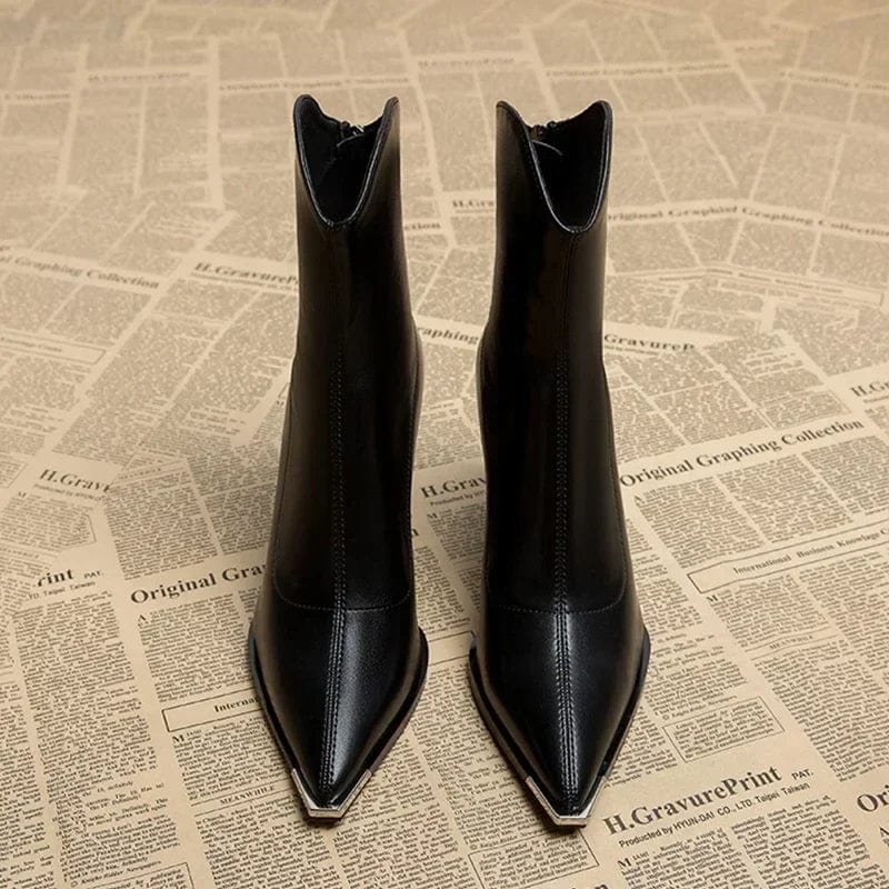 Sierra Chrome Tip Chelsea Boots